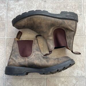 Blundstone Brown Leather Chelsea Boots